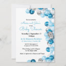 Recherche de bleu et argent invitations Arc