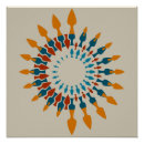 Recherche de fleche posters Rouge