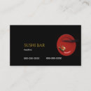 Recherche de chef de sushi cartes visite Moderne