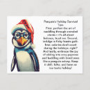 Recherche de pingouin de vacances cartes postales Drôle