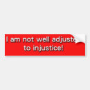 Recherche de injustice voiture autocollants Protestation