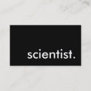 Recherche de scientifiques cartes visite Professionnel
