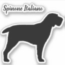 Recherche de italiano autocollants Spinone italienne