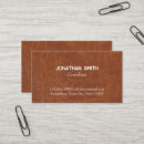 Recherche de texture cuir cartes visite Vintage
