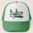 Recherche de ruban de conscience casquettes Vert