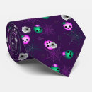 Recherche de crâne rose cravates Éffrayant