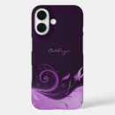 Recherche de beau pourpre iphone coques Floral