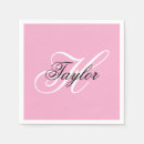 Recherche de une initiale serviettes Nom initial