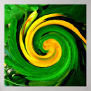 Recherche de détente posters Vert