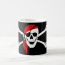 Recherche de drapeau de pirate tasses Noir