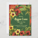 Recherche de reggae invitations Rouge