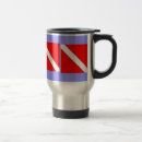 Recherche de plongeurs tasses Drapeau