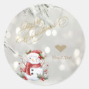 Recherche de boules de neige autocollants Élégant