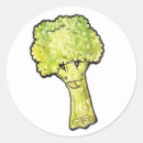 Recherche de brocoli autocollants Végétarien