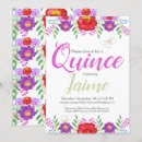 Recherche de rose et blanc invitations Quinceanera