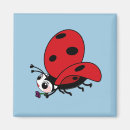 Recherche de coccinelle rose magnets Coeur