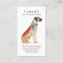 Recherche de grand animal cartes visite Client(e)
