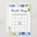 Recherche de bingo bridal shower invitations Aquarelle