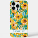 Recherche de peinture de tournesol iphone coques Jaune