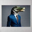 Recherche de crocodile drôle posters Animal