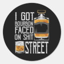 Recherche de whisky autocollants Bourbon