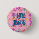 Recherche de jésus vous aime badges Chrétien
