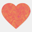 Recherche de orange rouge autocollants Motif