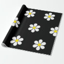 Recherche de motif marguerite papier cadeau Marguerie