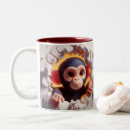 Recherche de chimpanzés tasses Mignon