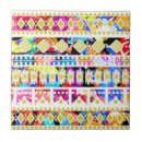 Recherche de motif aztèque carreaux Tribal