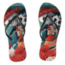 Recherche de squelettiques chaussures Dia de los muertos