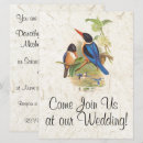 Recherche de oiseaux 16x22 invitations Botanique