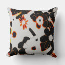 Recherche de noir et orange coussins Toute personne