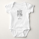 Recherche de fête des pères heureuse bébé vêtements Meilleur papa