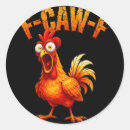 Recherche de humour de poussin autocollants Ferme