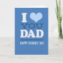 Recherche de i love you vœux cartes Papa