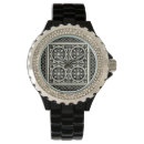 Recherche de mandala montres Noir