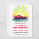 Recherche de vitesse invitations Aquarelle
