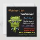 Recherche de cool halloween invitations Déplaisant