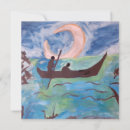Recherche de clair lune vœux cartes Lune de croissant