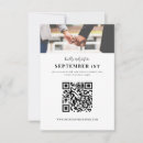 Recherche de photo réponses cartons Code qr rsvp