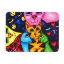 Recherche de peinture de chat magnets Chats