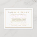 Recherche de cils cartes visite Élégant