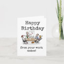 Recherche de drôle le collègue anniversaire cartes Mignon