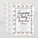 Recherche de tranches de pastèque cartes postales Rose