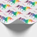 Recherche de licornes papier cadeau Jeune fille