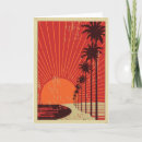 Recherche de californie vintage vœux cartes Plage