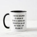 Recherche de humour de belle mère tasses Citations