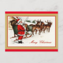 Recherche de noël français vintage cartes postales Vacances
