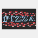 Recherche de de pizza autocollants Tarte
